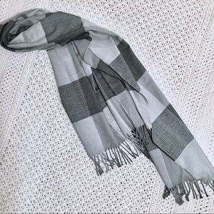 Large Plaid Scarf